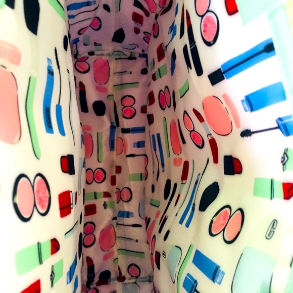 Clinique x Kate Spade New York Set Shopping Tote & Makeup Pouch - Picture 12 of 14